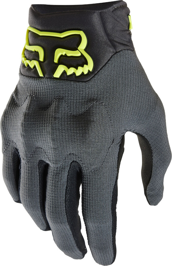 Fox Bomber LT Guantes de motocross - Gris Amarillo (2XL)