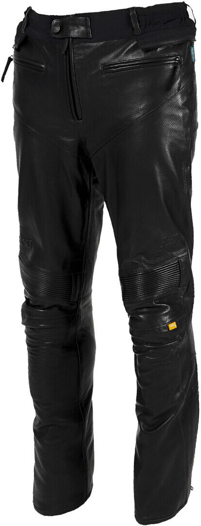 Rukka Aramen Pantalones de cuero para motocicleta - Negro (58)