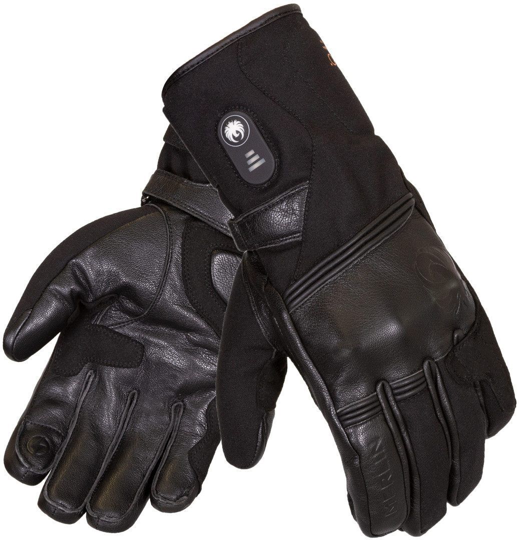 Merlin Longdon Heritage D3O Guantes de motocicleta calefactables - Negro (4XL)