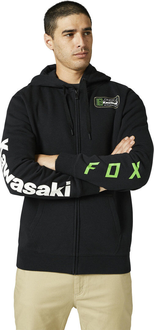 Fox Kawi Zip Sudadera con capucha - Negro