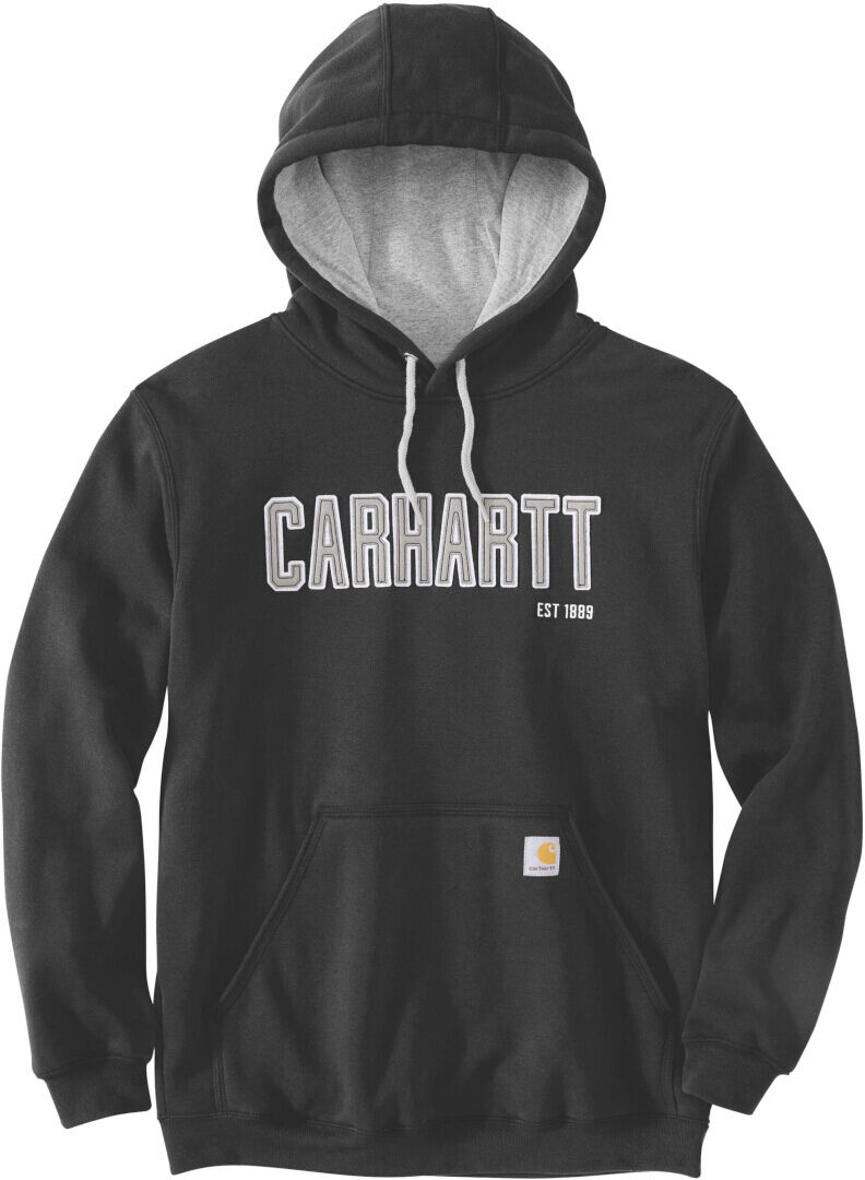 Carhartt Felt Logo Graphic Sudadera con capucha - Negro (M)