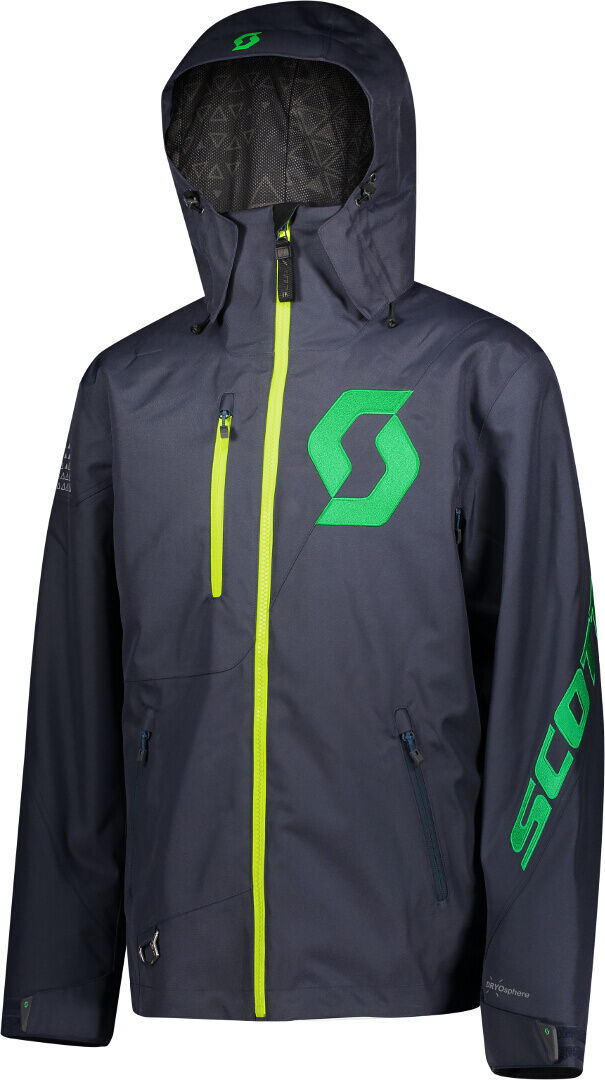 Scott Move Dryo Chaqueta para moto de nieve - Verde Azul (S)