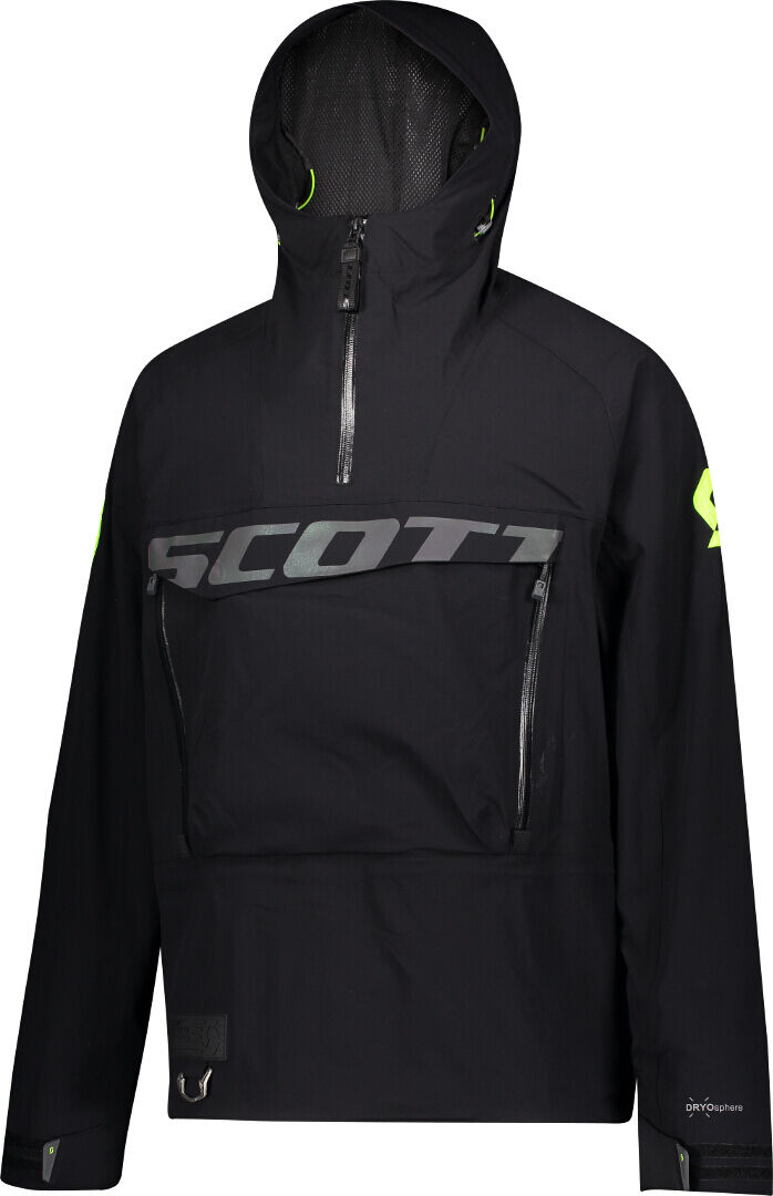 Scott XT Flex Dryo Pull-Over Chaqueta para moto de nieve - Negro (M)