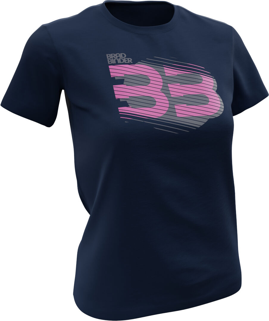 Ixon Brad Binder Camiseta de damas - Azul (M)