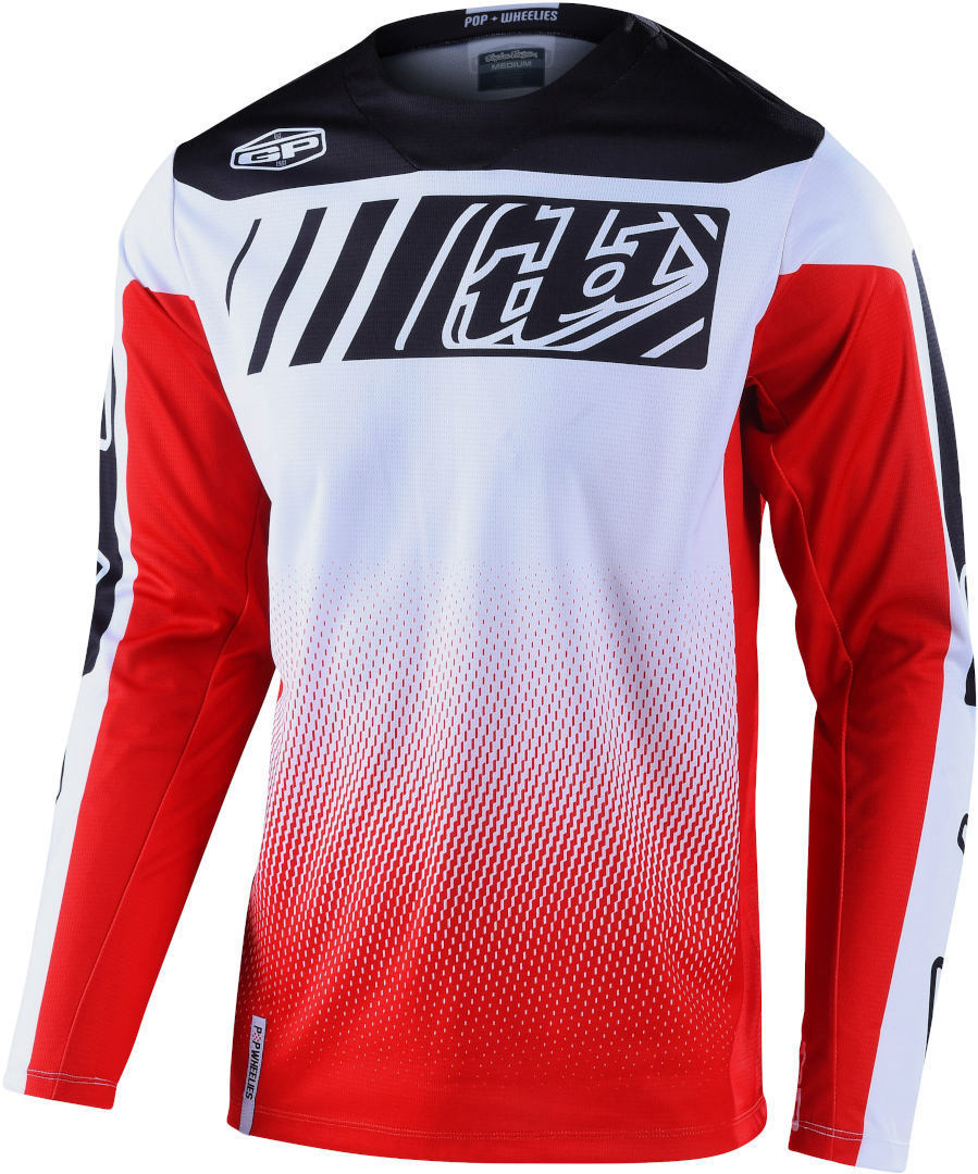 Lee GP Gear Icon Maillot de Motocross - Rojo (2XL)