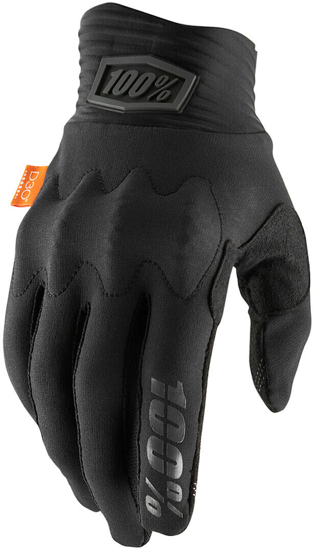 100% Cognito Guantes de bicicleta - Negro (M)