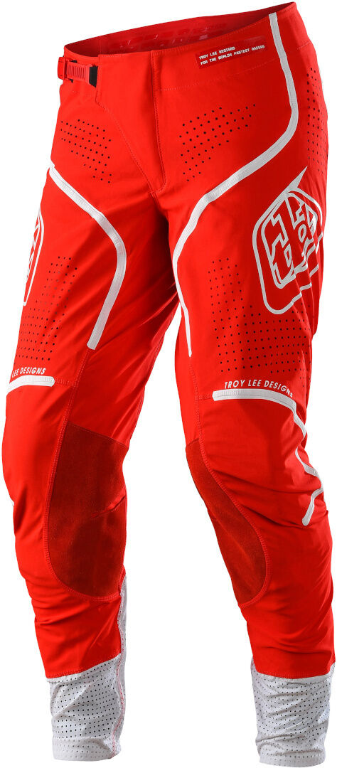 Lee SE Ultra Lines Pantalones de motocross - Blanco Rojo (30)
