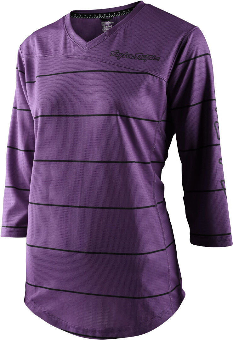 Lee Mischief Pinstripe Jersey de bicicleta para damas - Lila (XS)