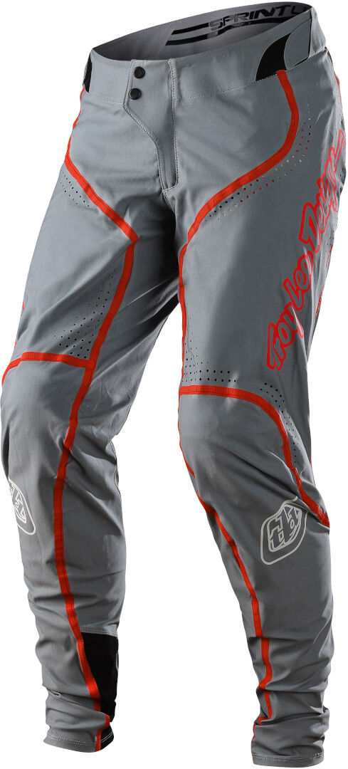 Lee Sprint Ultra Lines Pantalones de bicicleta - Gris Naranja (38)