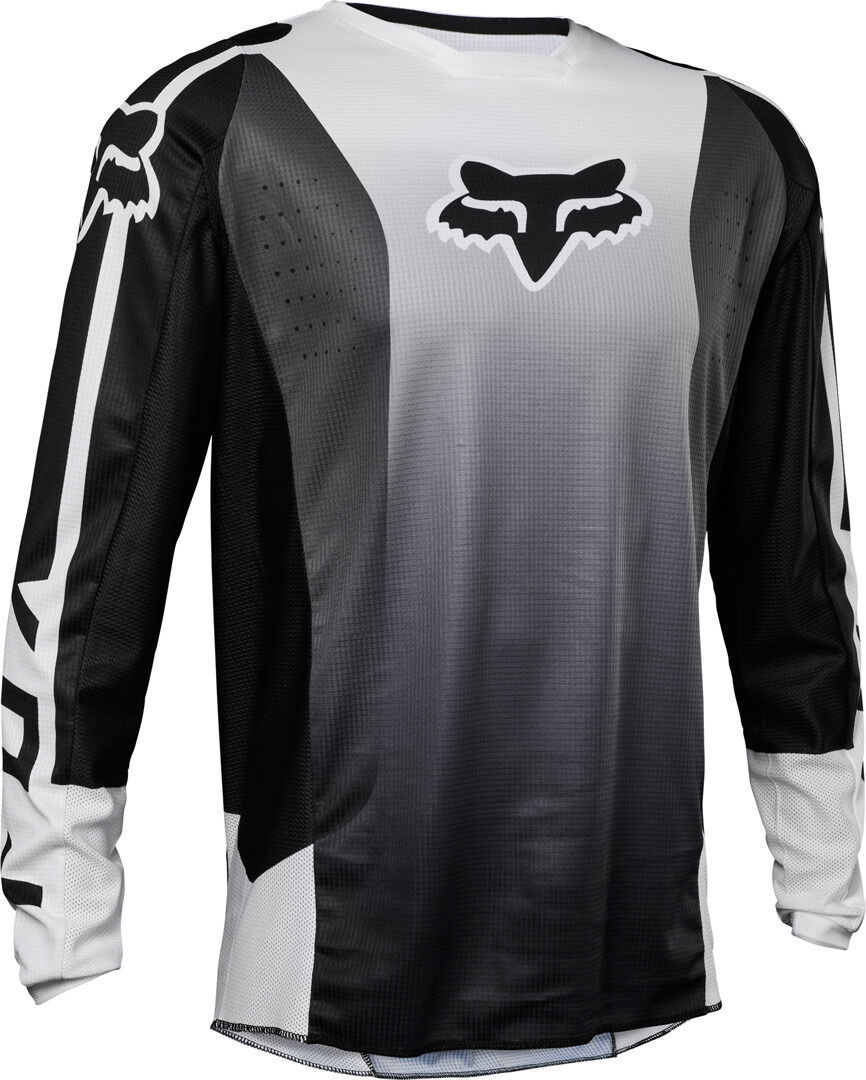 Fox 180 Leed Maillot de Motocross - Negro Blanco (2XL)