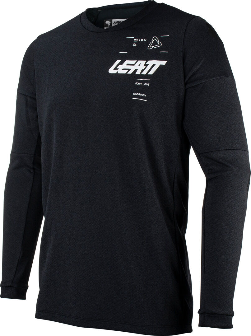 Leatt 4.5 Windblock Maillot de Motocross - Negro (3XL)