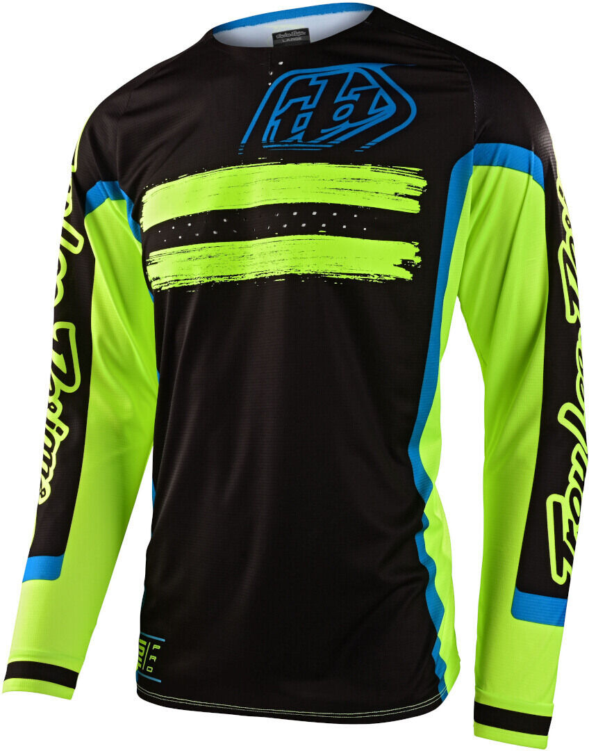 Lee SE Pro Marker Maillot de motocross - Negro Amarillo (L)