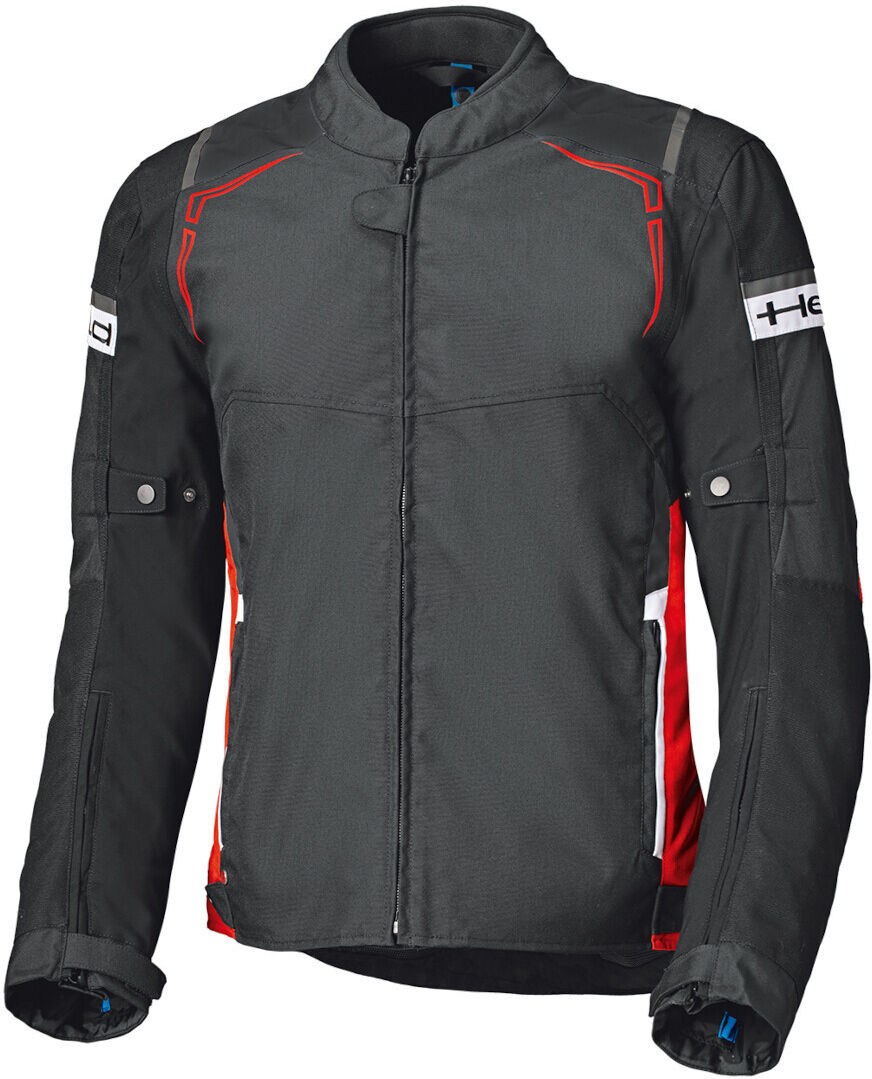 Held Savona 2023 Chaqueta textil de moto - Negro Rojo (2XL)