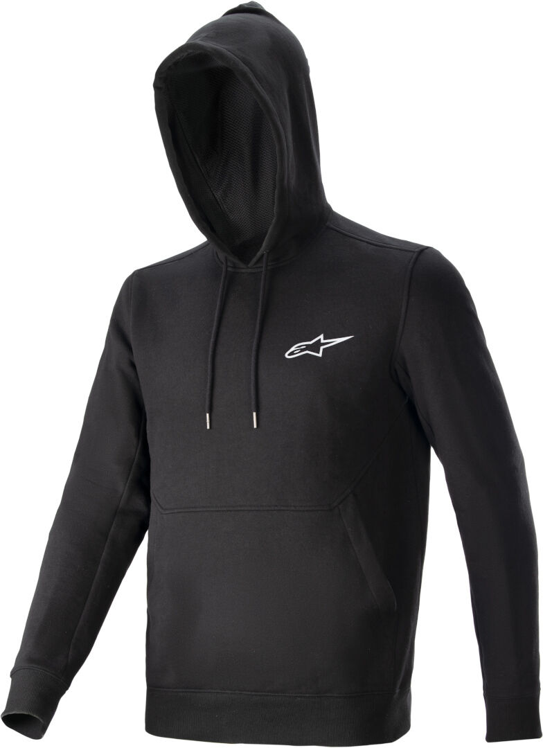 Alpinestars Summit Wind Block Sudadera con capucha de bicicleta - Negro (M)