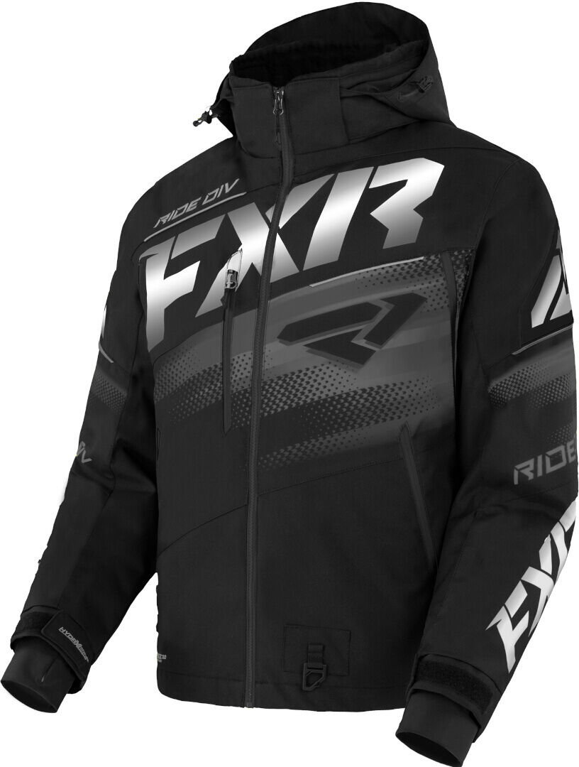 FXR Boost FX 2-in-1 2023 Chaqueta para moto de nieve - Negro Gris (2XL)