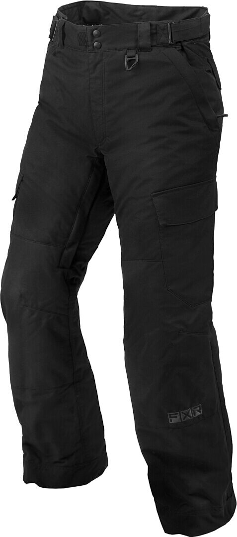 FXR Chute Pantalones de moto de nieve - Negro (L)