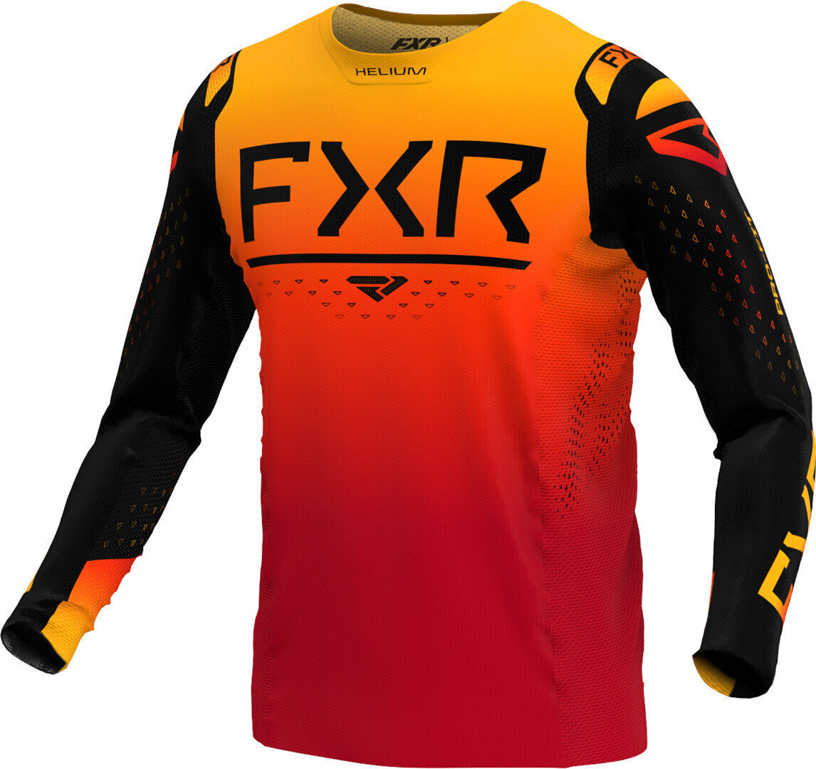 FXR Helium LE Maillot de motocross - Rojo Naranja (XL)