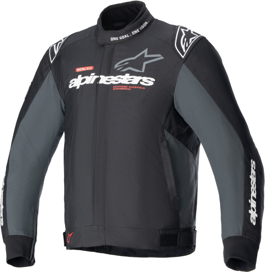 Alpinestars Monza Sport Chaqueta textil de motocicleta - Negro Gris