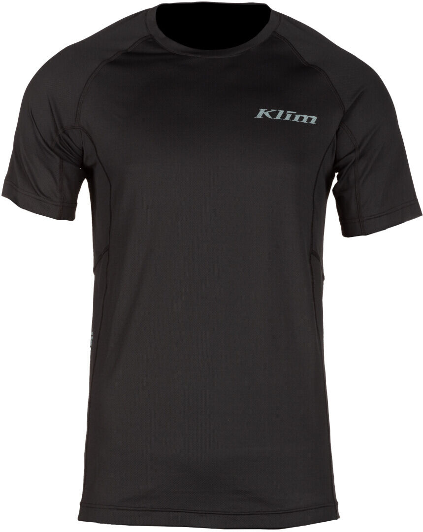 Klim Aggressor -1.0 Cooling 2023 Camisa funcional de manga corta - Negro (XL)