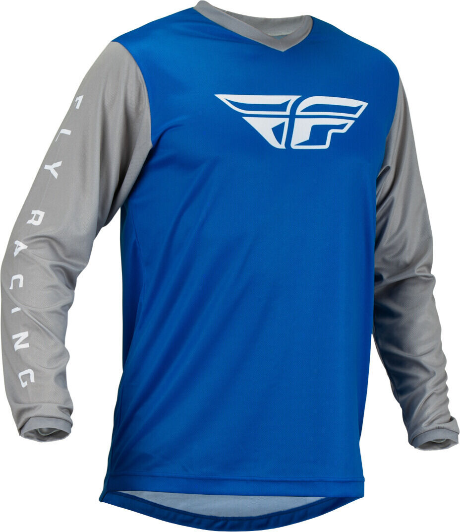 FLY Racing F-16 2023 Maillot de motocross - Gris Azul (3XL)