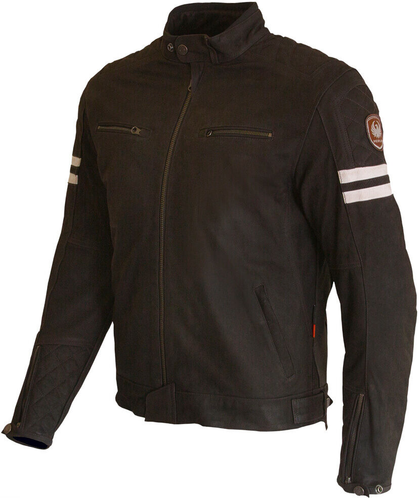 Merlin Hixon II D3O Chaqueta de cuero de motocicleta - Marrón (XL)