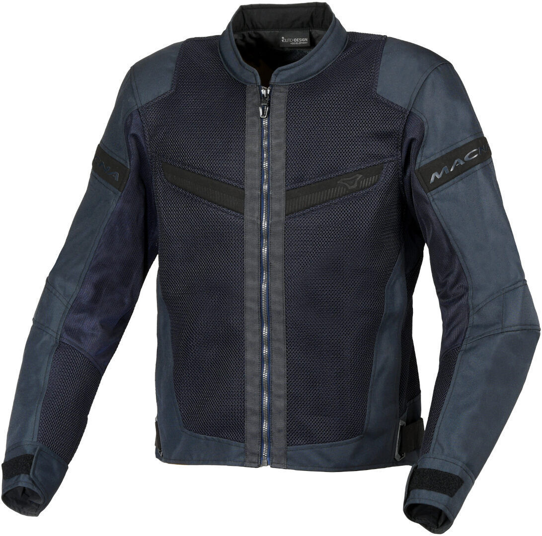 Macna Velotura Chaqueta textil de motocicleta - Azul (2XL)