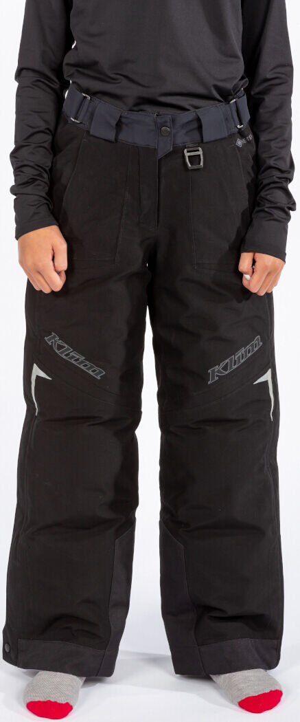 Klim Spark Pantalones de moto de nieve para jóvenes - Negro (XL)