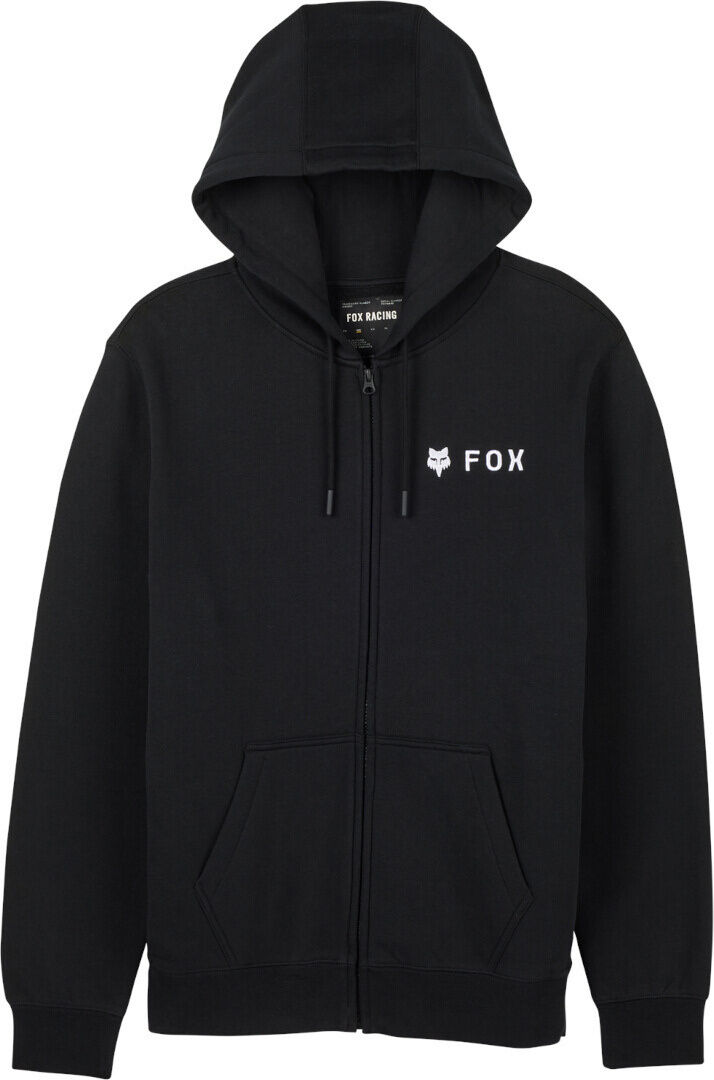 Fox Absolute Sudadera con capucha con cremallera - Negro (L)