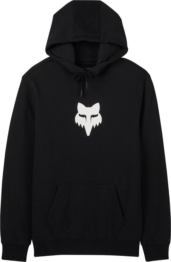 Fox Head Sudadera con capucha - Negro Blanco