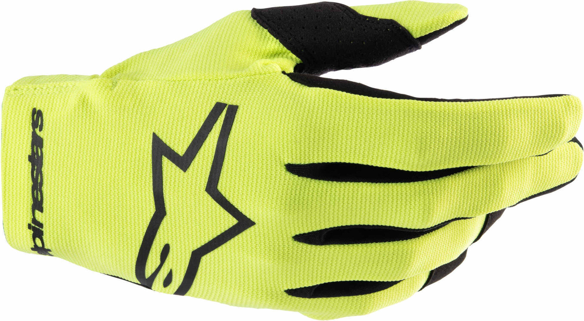 Alpinestars Radar Guantes de motocross juvenil - Negro Amarillo (2XS)