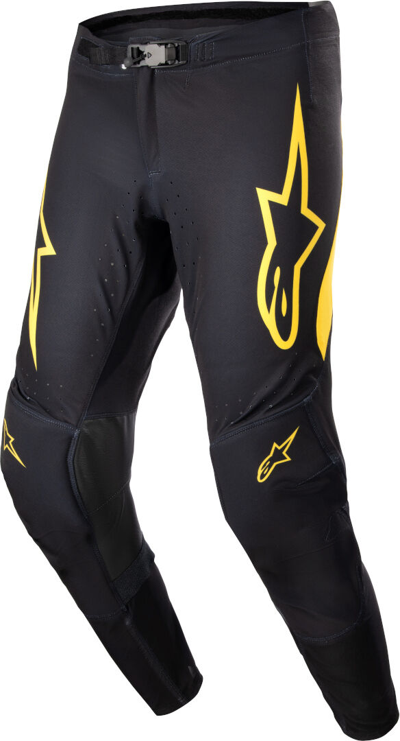 Alpinestars Supertech Ward Pantalones de motocross - Negro Amarillo (38)