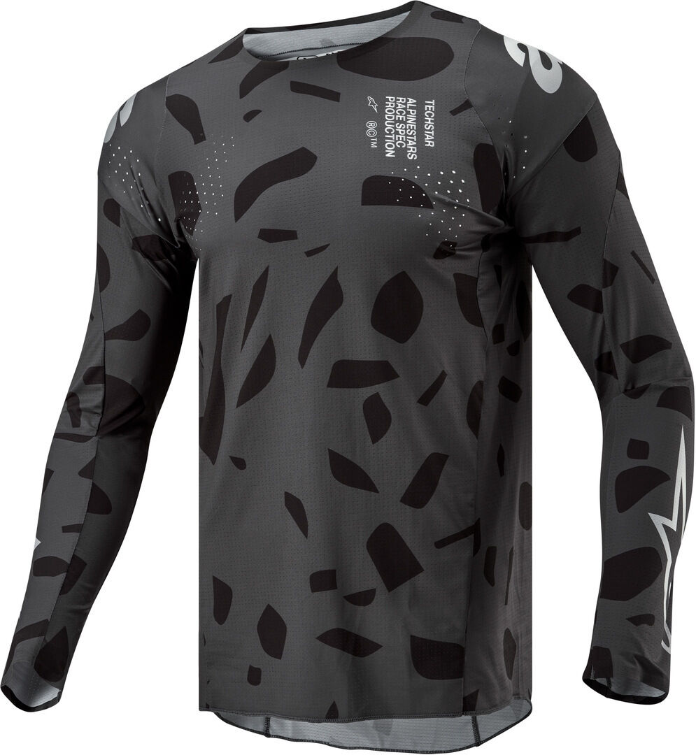 Alpinestars Techstar Graphite Maillot de motocross - Multicolor (L)