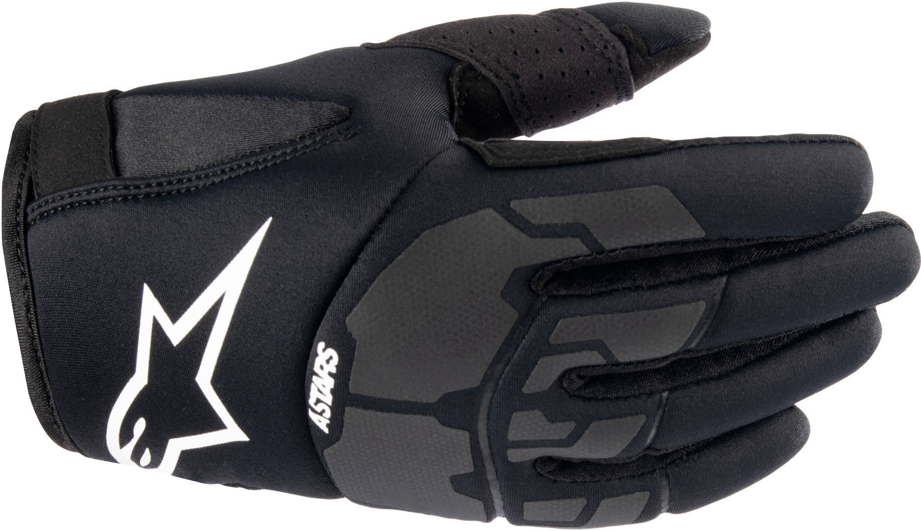 Alpinestars Thermo Shielder Guantes de motocross de invierno para jóvenes - Negro (XS)