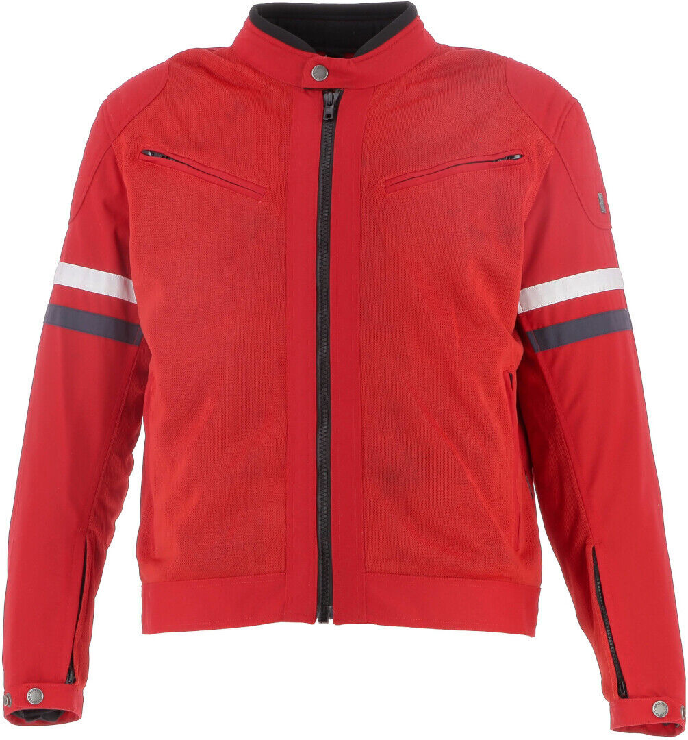 Helstons Monaco Air Chaqueta textil de moto - Rojo (XL)