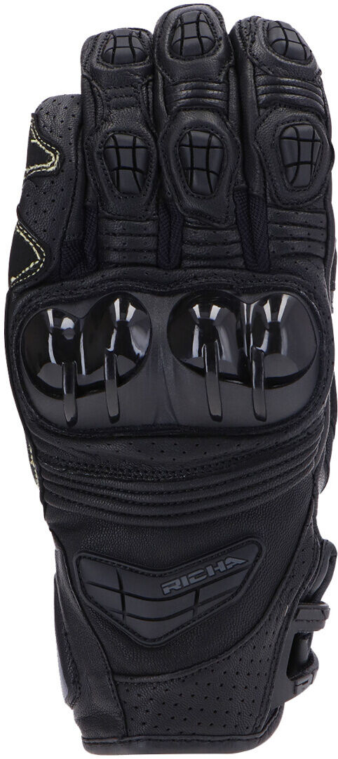 Richa Stealth Guantes de moto perforados - Negro (2XL)