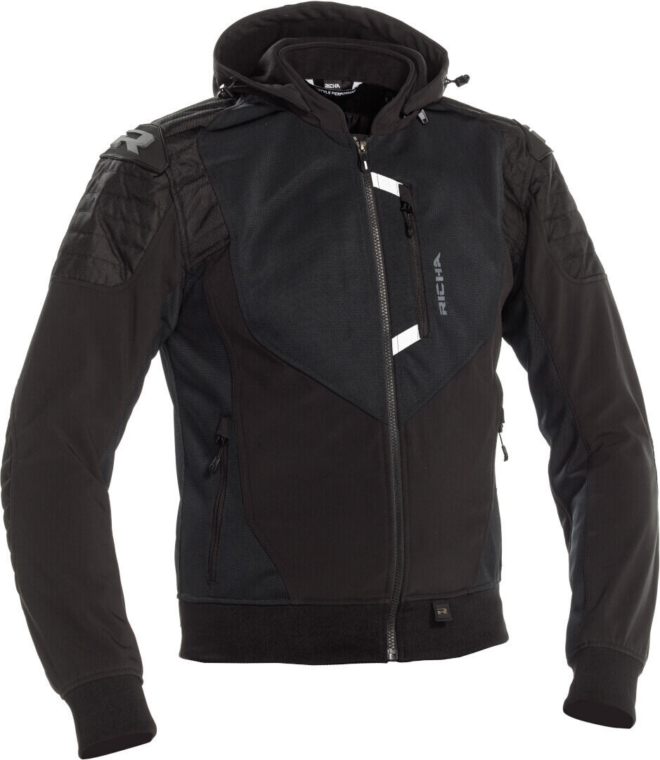 Richa Atomic Air Chaqueta textil de moto - Negro (2XL)