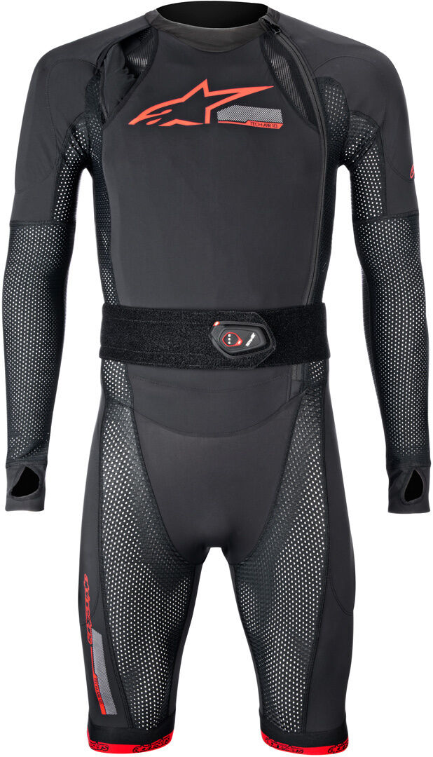 Alpinestars Tech-Air 10 Race System Traje de airbag - Negro Rojo (2XL)