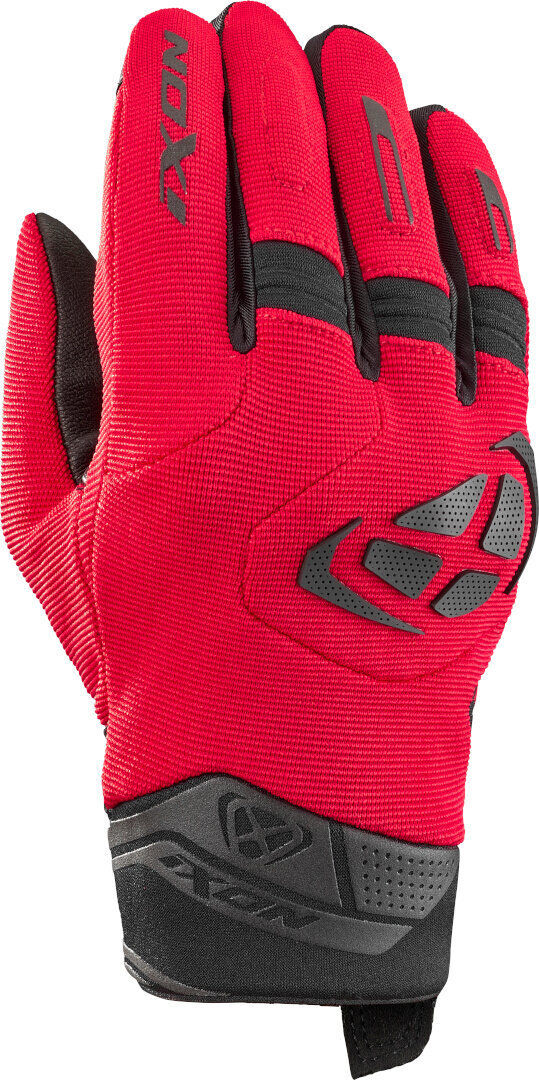 Ixon Mig 2 Guantes de moto - Negro Rojo (3XL)