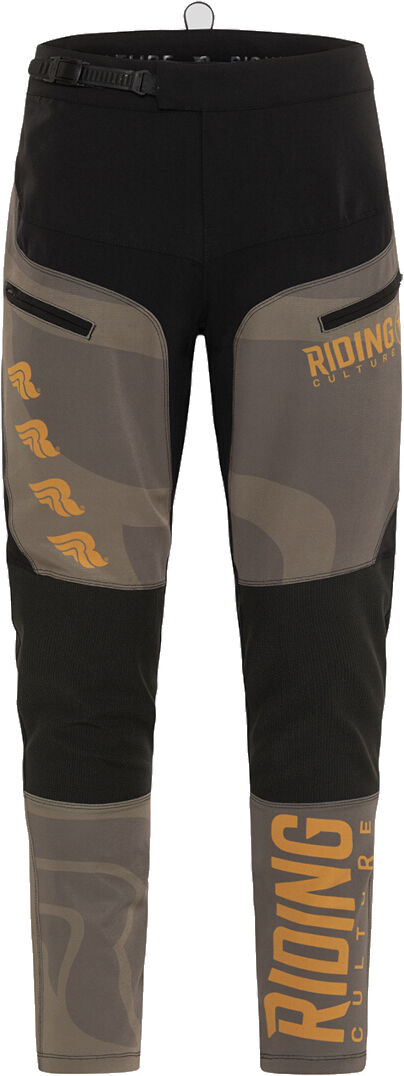 Riding Culture Sender 3.1 Pantalones de ciclismo - Verde Amarillo (34)