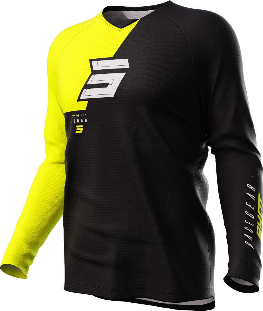 Shot Draw Squad Maillot de motocross - Amarillo (L)