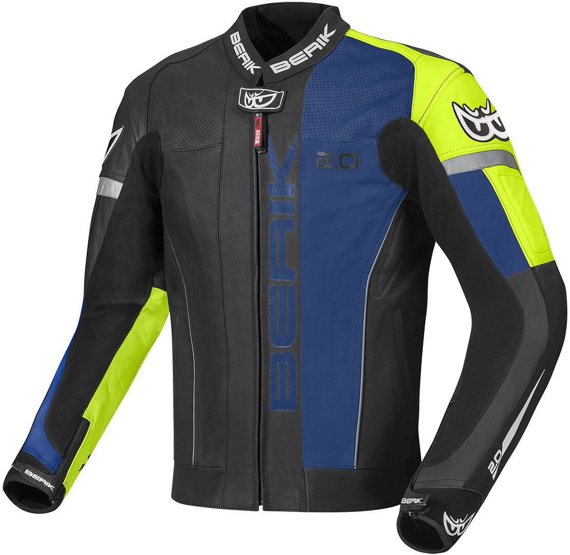 Berik Asymatic Chaqueta de cuero moto Berik Asymatic Chaqueta de cuero moto