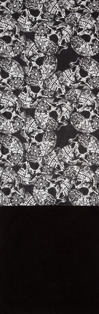 Modeka Black Skulls Ropa multifuncional para la cabeza Modeka Black Skulls Ropa multifuncional para la cabeza