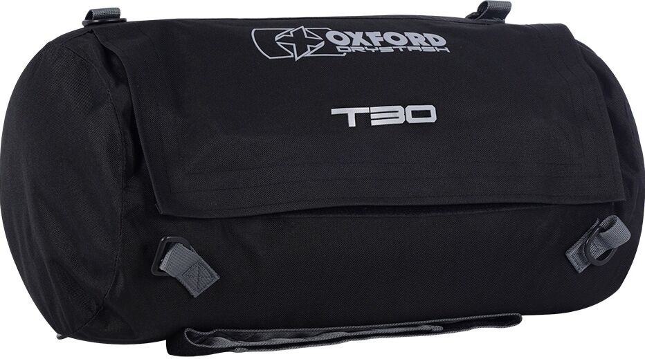 Oxford Drystash T30 Bolsa de rollo de motocicleta - Negro (21-30l)