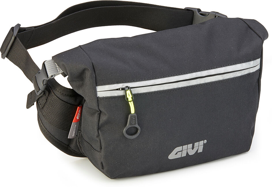 GIVI Easy-BAG - riñonera negra impermeable ajustable en la cintura -