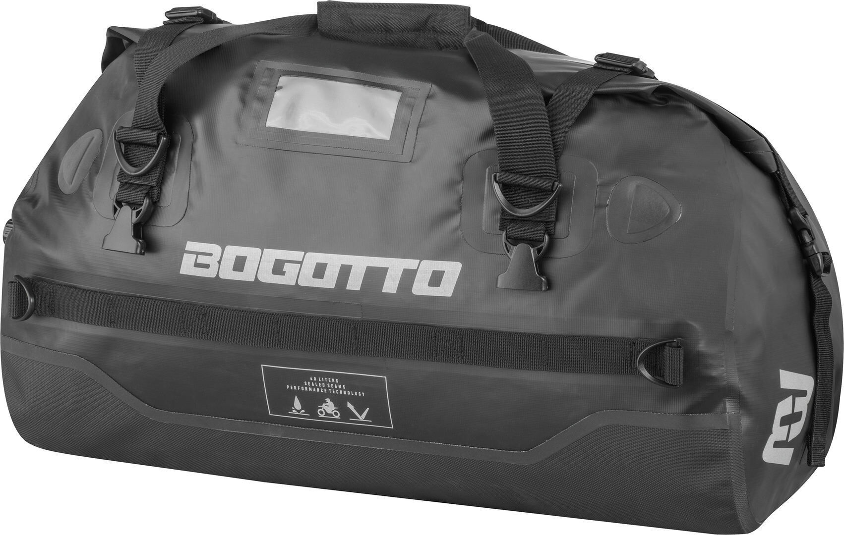 Bogotto Terreno Roll-Top 40 L bolso de lona impermeable - Negro (31-40l)