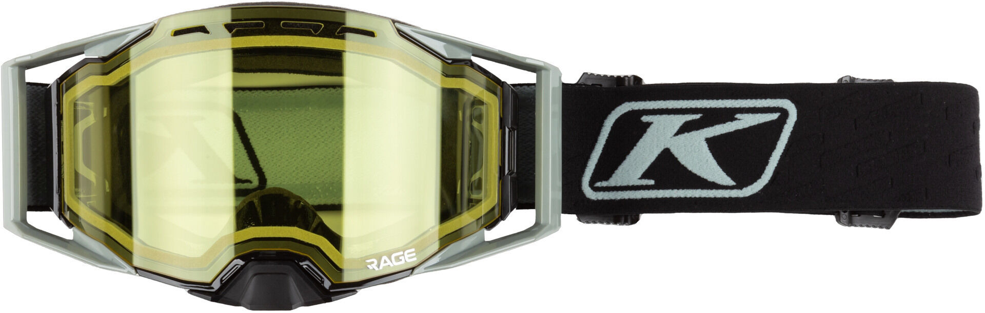 Klim Rage Fragment Gafas para motos de nieve negras/grises - Amarillo (un tamaño)
