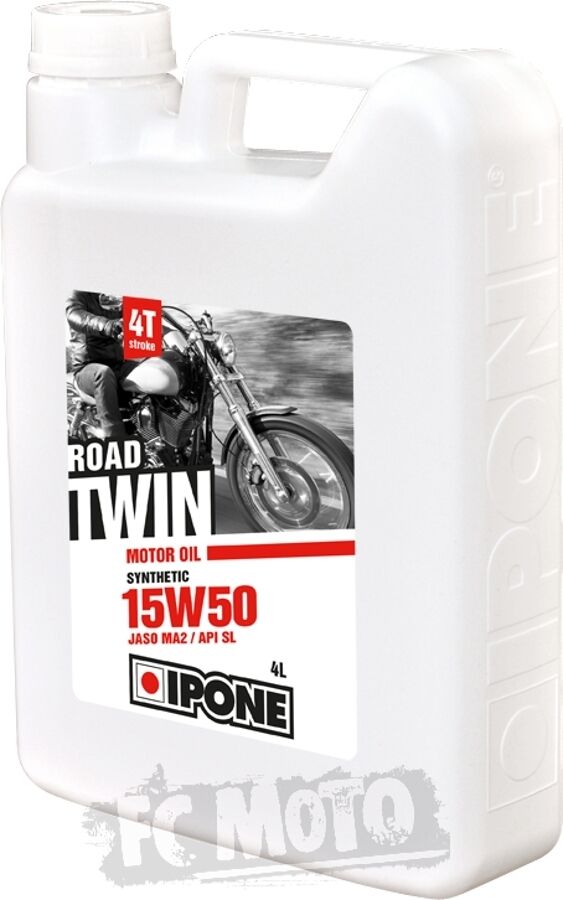 IPONE Road Twin 15W-50 Aceite de motor 4 litros -