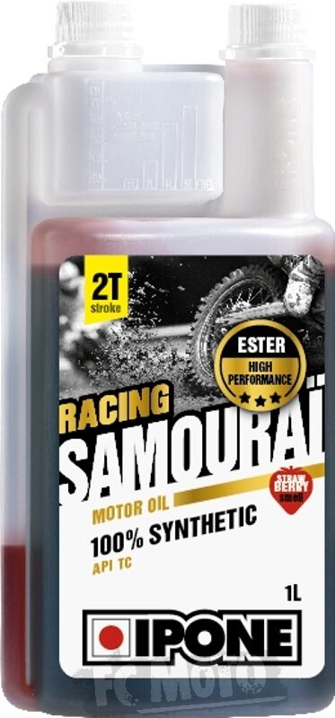 IPONE Samourai Racing 2T Aceite de motor 1 litro de fresa -