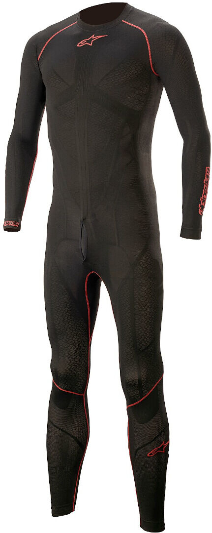 Alpinestars Ride Tech Lite Subsuelto - Negro Rojo (M L)