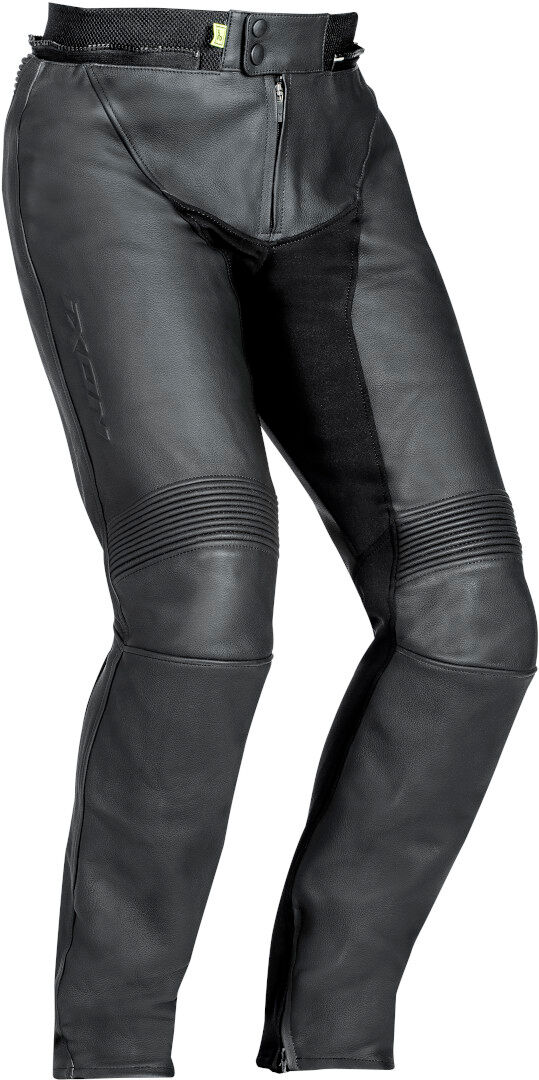 Ixon Hawk Pantalones de cuero de motocicleta - Negro (48)